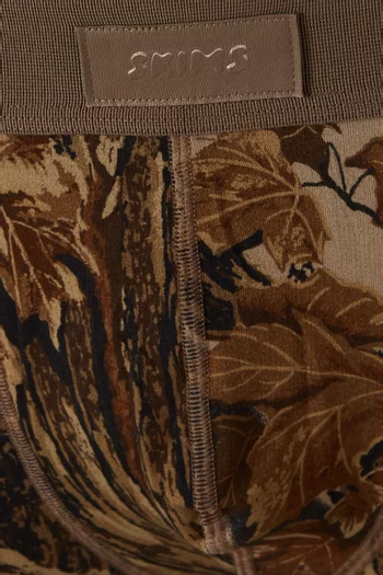 بوكسر بحياكة داخلية 5"‏ بوصات قطن