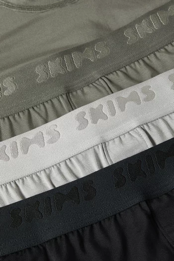 Cotton Knit Boxers, Set of 3