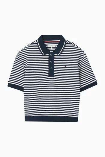 تي شيرت بولو أوتومان مخطط