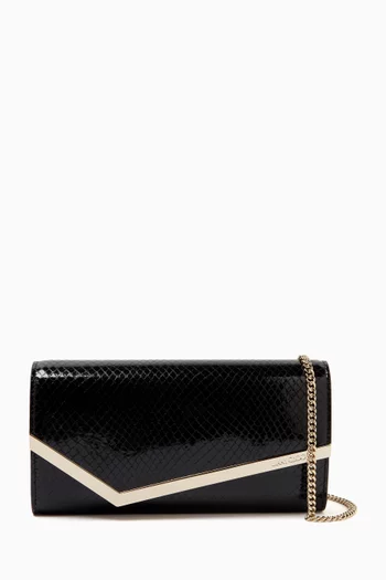 Emmie Clutch in Patent Leather