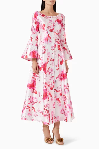 Floral Midi Dress