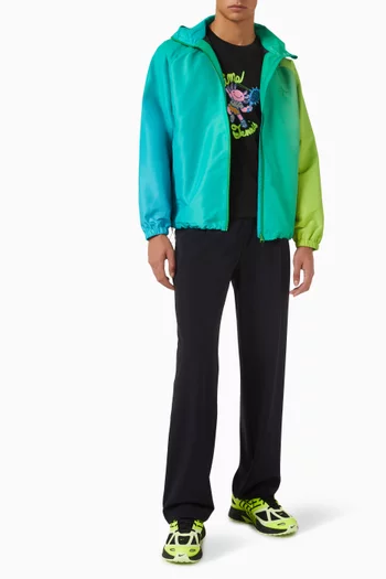 Pleated Pants in Nylon