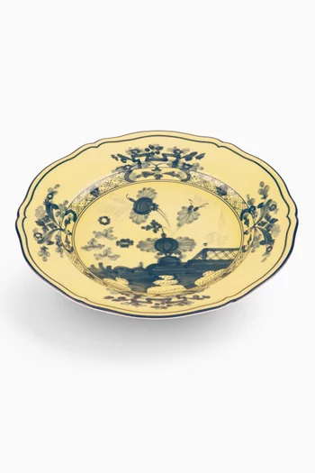 Antico Doccia Flat Dessert Plate in Porcelain, 21cm