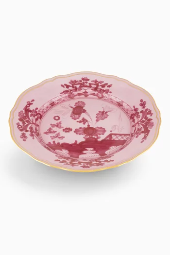 Antico Doccia Flat Dinner Plate in Porcelain, 26.5cm