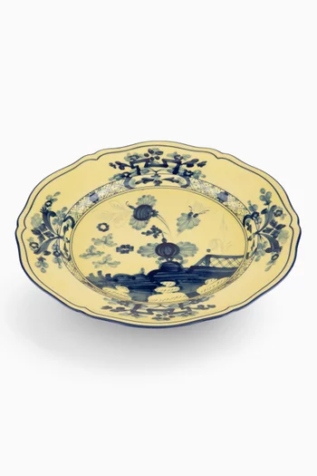 Antico Doccia Flat Dinner Plate in Porcelain, 26.5cm