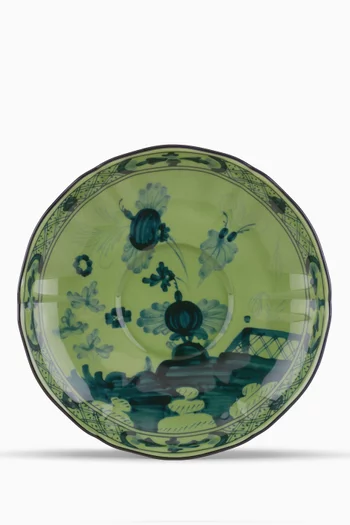 طبق فنجان شاي أنتيكو دوتشيا بورسلين، 15 سم