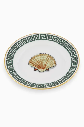 Flat Bread Plate in Porcelain