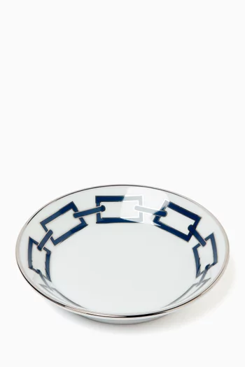 Catene Tea Saucer in Porcelain, 13.5cm