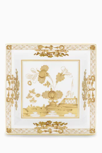 Oggetti Large Squared Change Tray in Porcelain