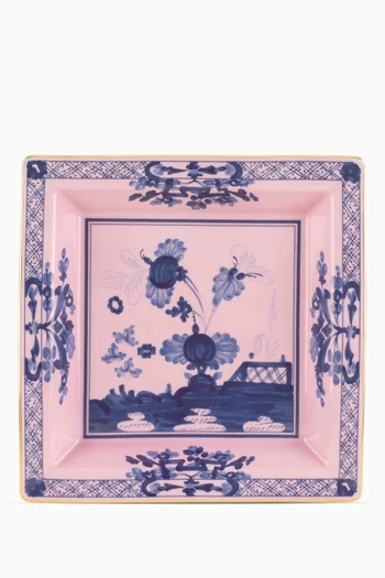 Oggetti Large Squared Change Tray in Porcelain
