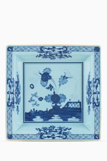 Oggetti Large Squared Change Tray in Porcelain