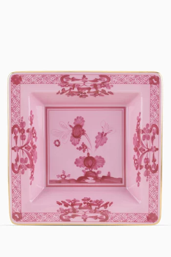 Oriente Italiano Small Squared Change Tray in Porcelain