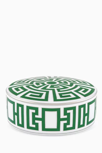 صندوق للزينة لابيرينتو دائري بورسلين