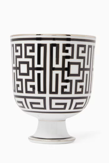 Labirinto Cachepot Vase in Porcelain