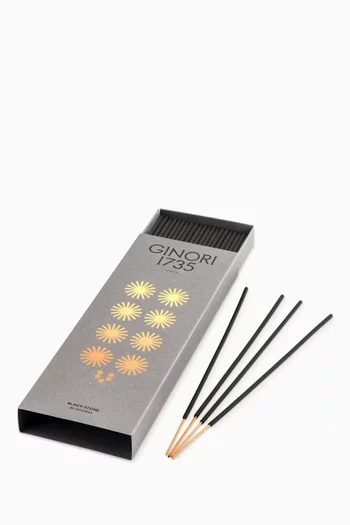 LCDC Black Stone Incense Sticks, 80 Sticks