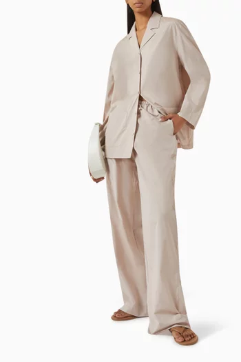 Straight-fit Pants in Cotton-blend