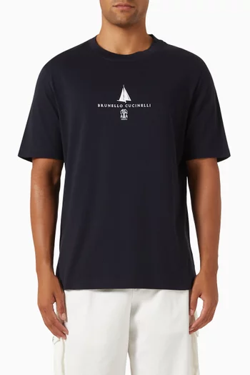 Logo T-shirt in Cotton