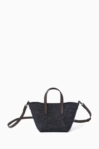 Mini BC Duo Bag in Cotton-twill