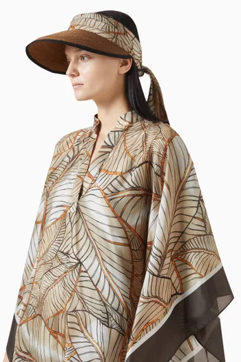 Printed Visor in Papyrus