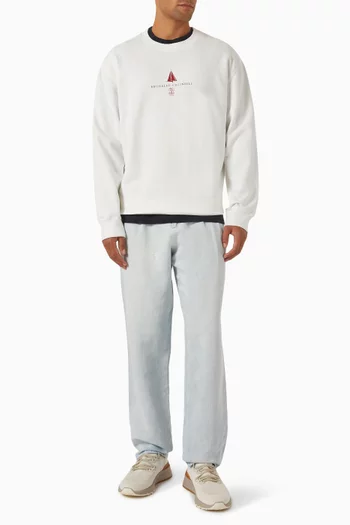Logo Sweatshirt in French Terry