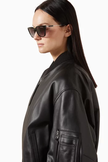 Bolt Cat-eye Sunglasses in Acetate