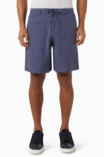 Magnus Shorts in Linen-blend