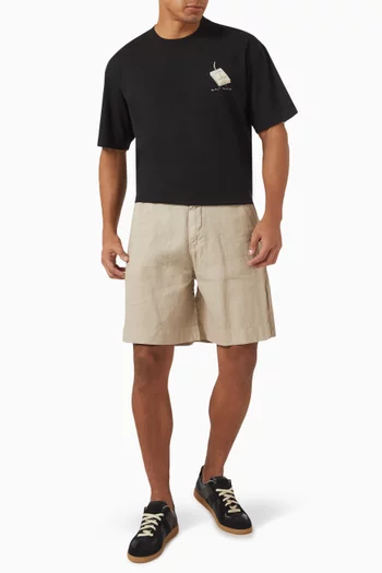 شورت ماغنوس مزيج كتان