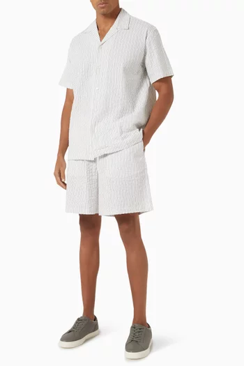 Shorts in Seersucker