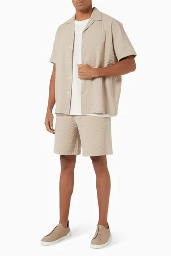 Shorts in Seersucker