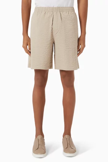 Shorts in Seersucker