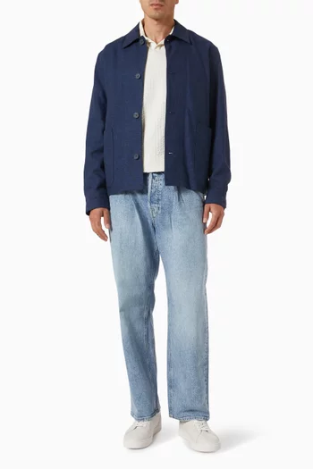 Hybrid Jacket in Cotton & Linen