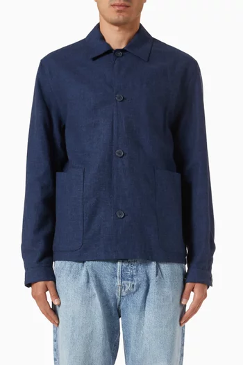 Hybrid Jacket in Cotton & Linen