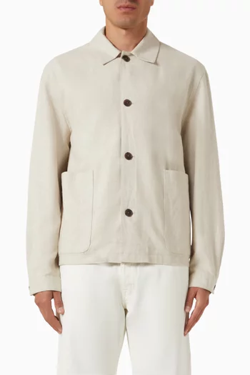 Hybrid Jacket in Cotton & Linen