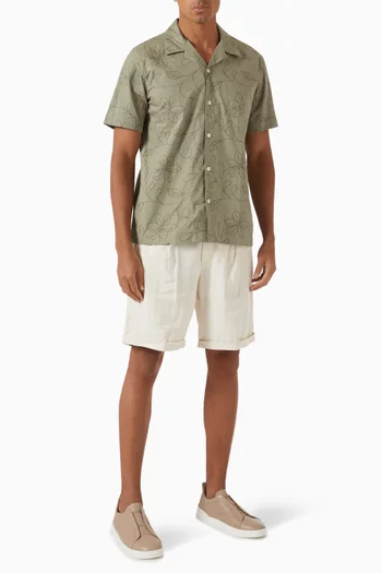 Button-up Shirt in Cotton