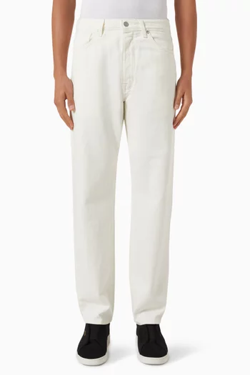 Straight Fit Jeans in Cotton & Hemp