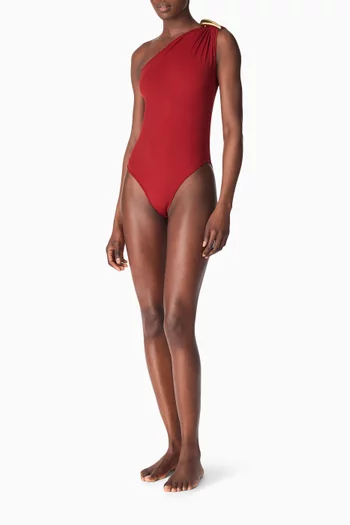 One-shoulder One-piece Swimsuit