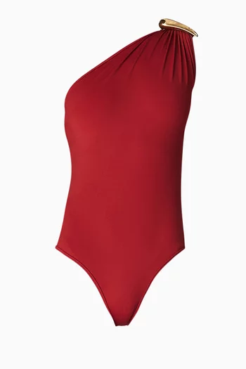 One-shoulder One-piece Swimsuit
