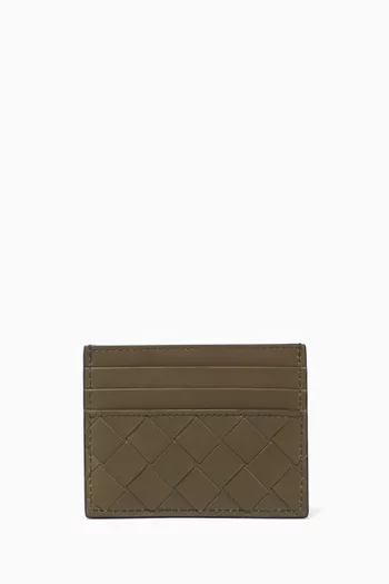 Card Case in Intrecciato Calfksin