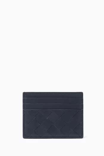 Card Case in Intrecciato Calfksin