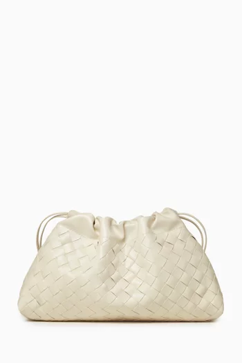 Dust Bag Pouch in Intrecciato Leather