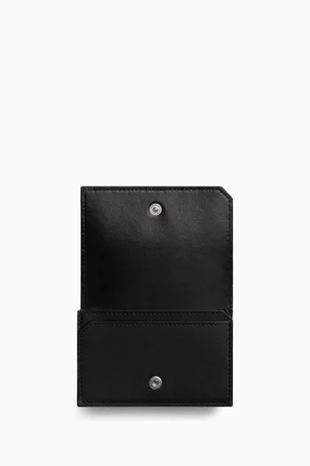 Card Case in Piccolo Intrecciato Leather