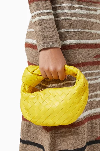 Mini Jodie Bag in Intrecciato Leather