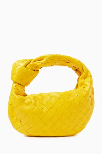 Mini Jodie Bag in Intrecciato Leather