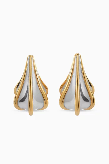 Mini Drop Earrings in 18kt Gold-plated Sterling Silver