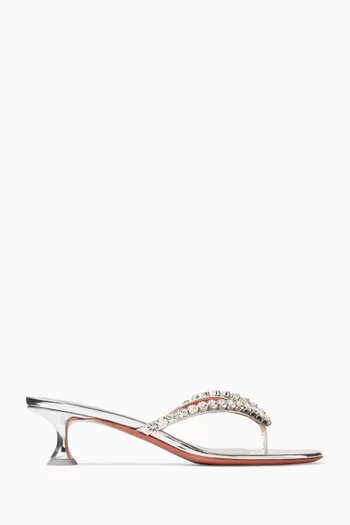 Gigi 45 Thong Sandals in Nappa Leather