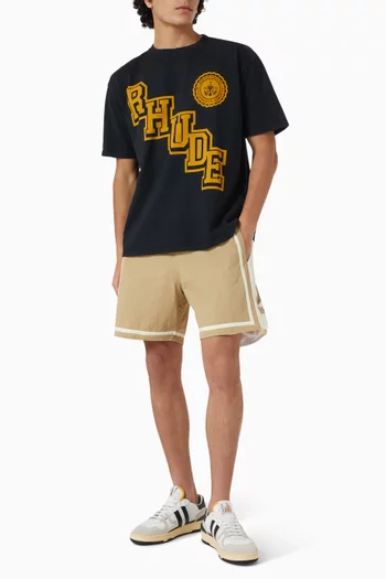 Collegiate Crest T-shirt in Cotton