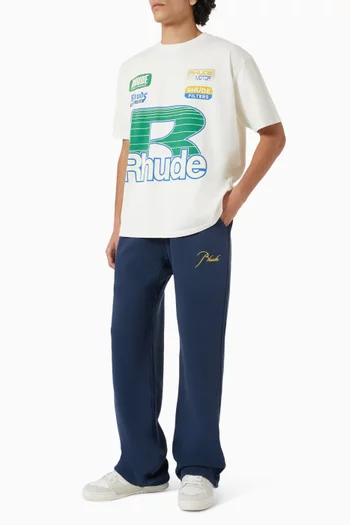 Roadway Racing T-shirt in Cotton