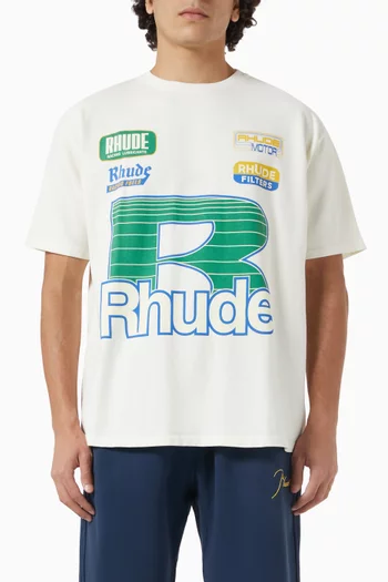 Roadway Racing T-shirt in Cotton