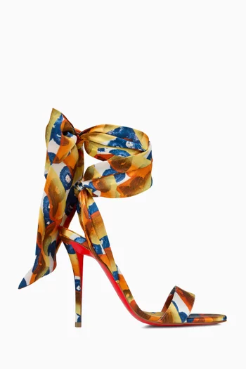 Miss Z 100 Du Desert Sandals in Satin