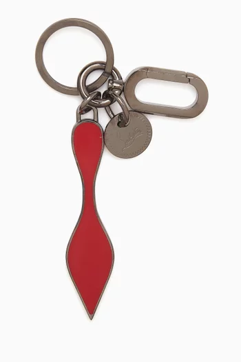 Mooncrest Keyring in Metal